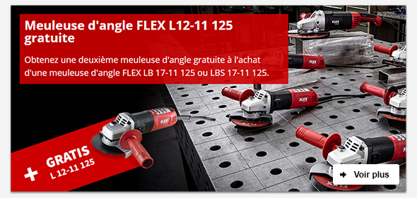 Meuleuse d'angle FLEX L12-11 125 gratuite