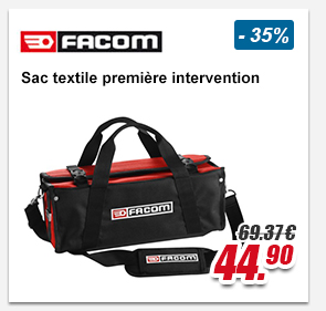 Facom Sac textile première intervention