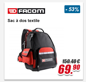 Facom Sac à dos textile
