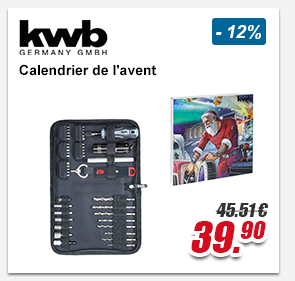 KWB Calendrier de l'avent 2019